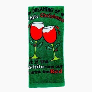 Funny Holiday Kitchen Towel